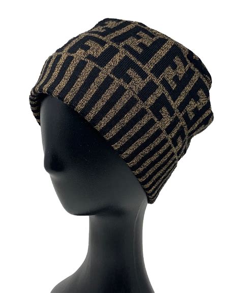 vintage fendi beanie|fendi beanie hat for sale.